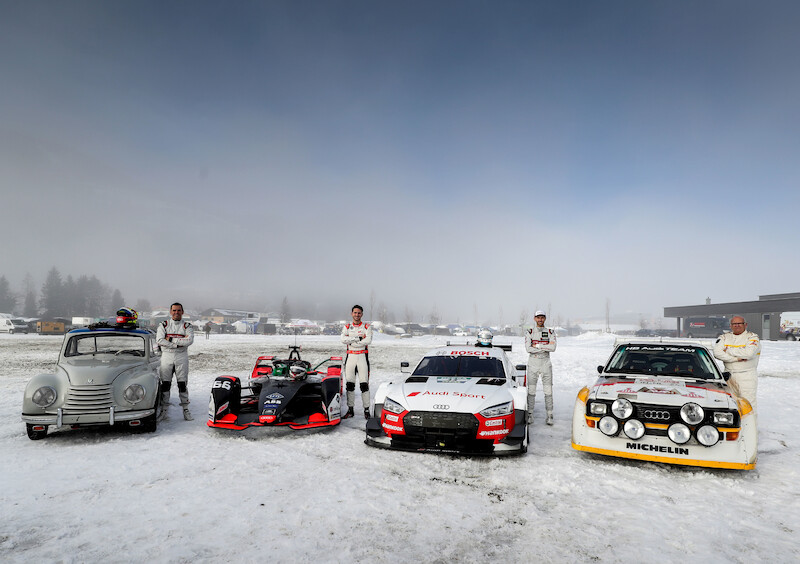 Kierowcy Audi pokazali swe możliwości podczas GP Ice Race
