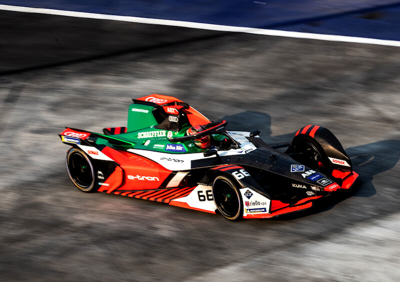 Burzliwy dla Audi dzień wyścigu Formuły E w Meksyku