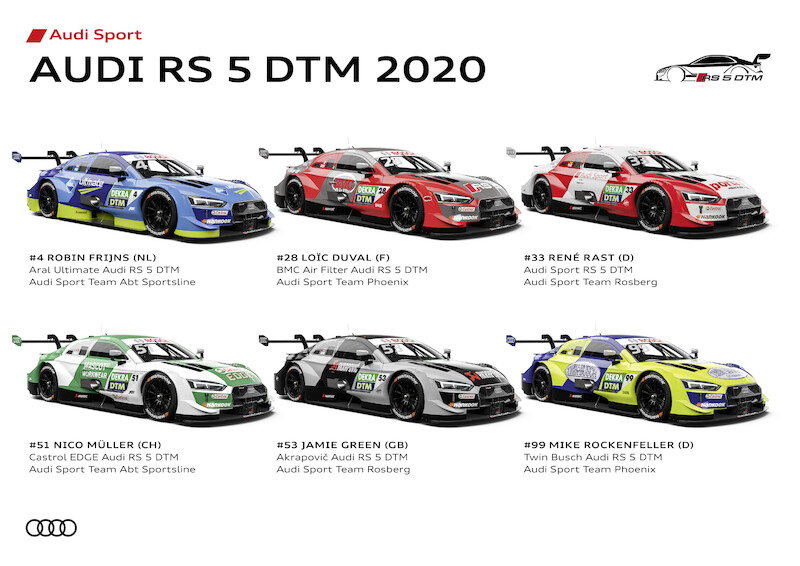 Audi RS 5 DTM: nowe szaty dla mistrzowskiego samochodu