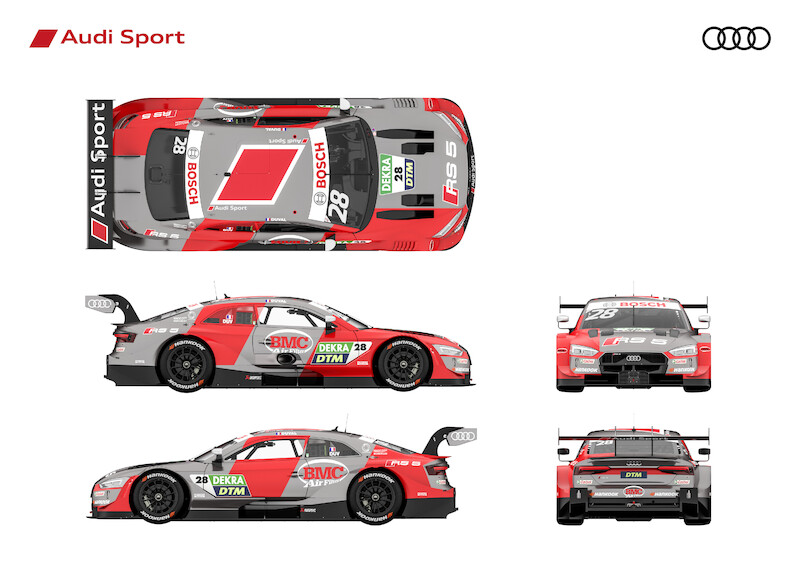 Audi RS 5 DTM: nowe szaty dla mistrzowskiego samochodu