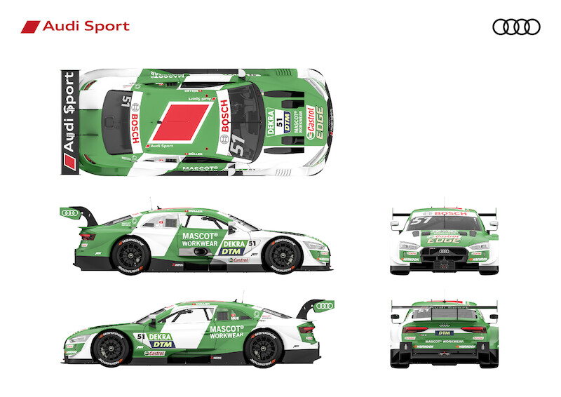 Audi RS 5 DTM: nowe szaty dla mistrzowskiego samochodu