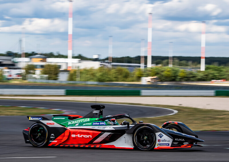 René Rast po raz pierwszy poprowadził bolid Formuły E