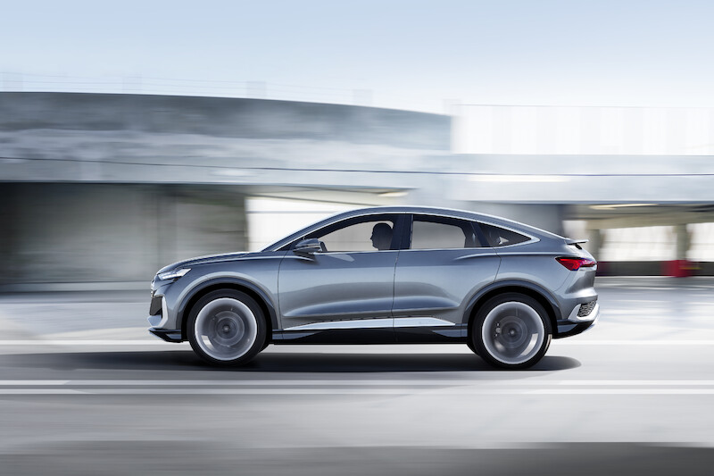 Audi Q4 Sportback e-tron concept