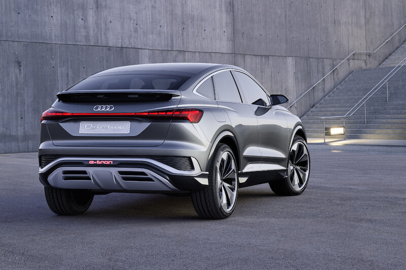 Audi Q4 Sportback e-tron concept