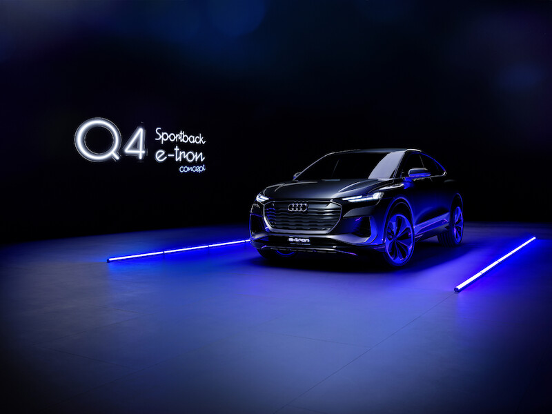 Audi Q4 Sportback e-tron concept