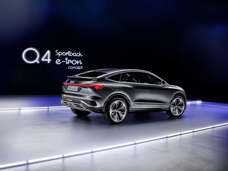 Audi Q4 Sportback e-tron concept