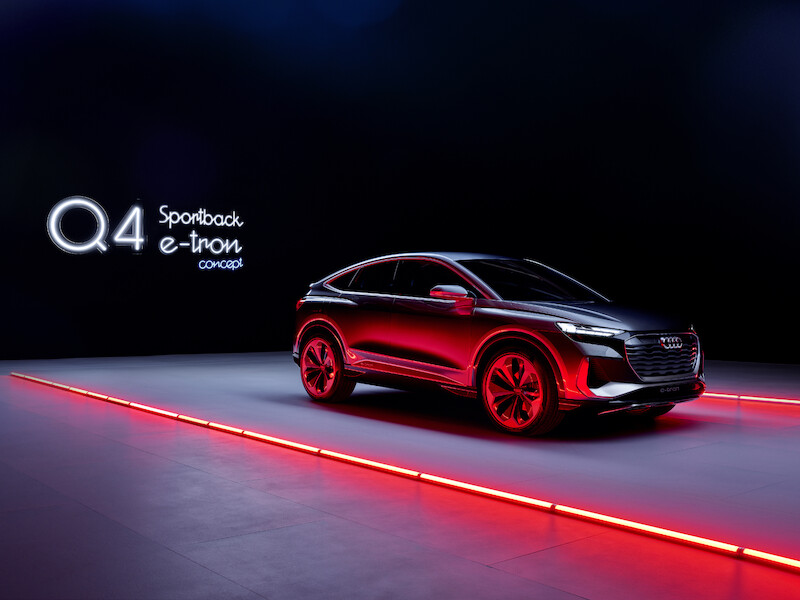 Audi Q4 Sportback e-tron concept