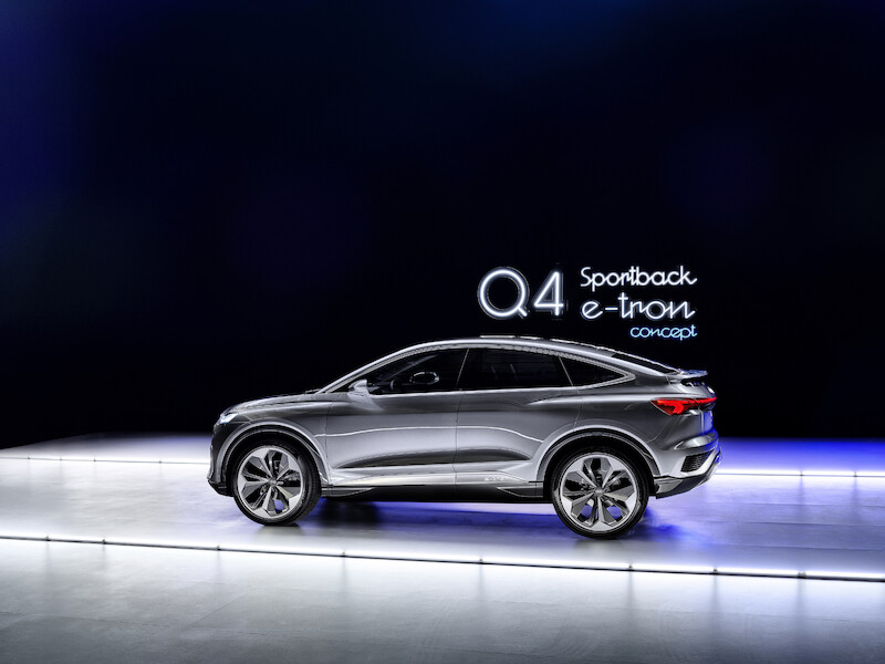 Audi Q4 Sportback e-tron concept