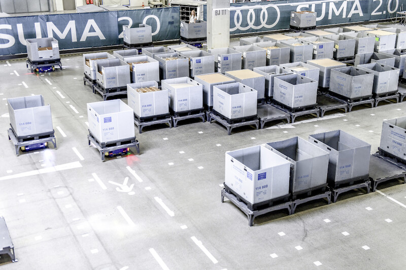 Skok innowacji w logistyce: Audi opracowało pierwszy w przemyśle motoryzacyjnym Supermarket 2.0
