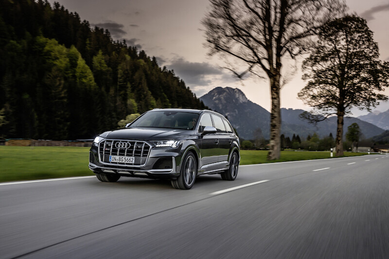 Najwyższa wydajność: Audi SQ7 i Audi SQ8 z silnikiem V8 TFSI