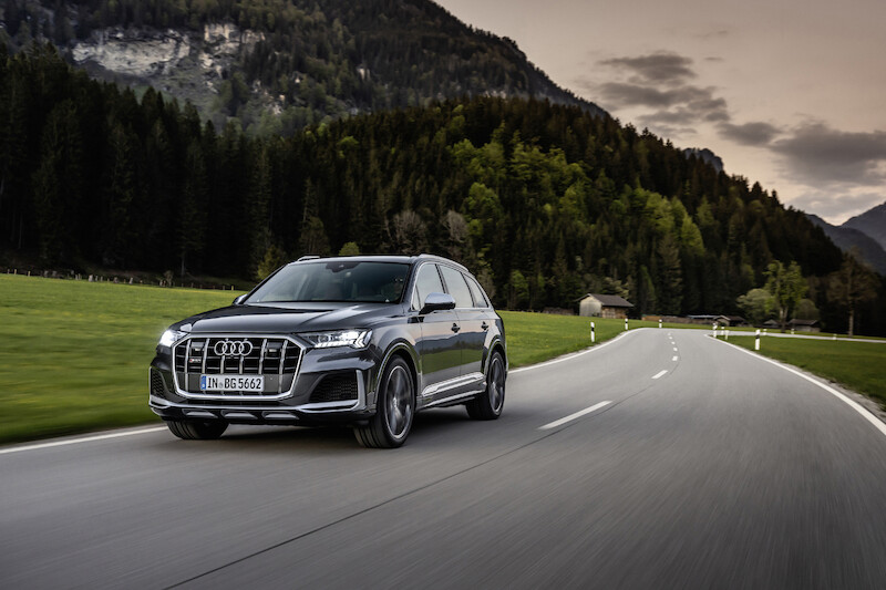 Najwyższa wydajność: Audi SQ7 i Audi SQ8 z silnikiem V8 TFSI