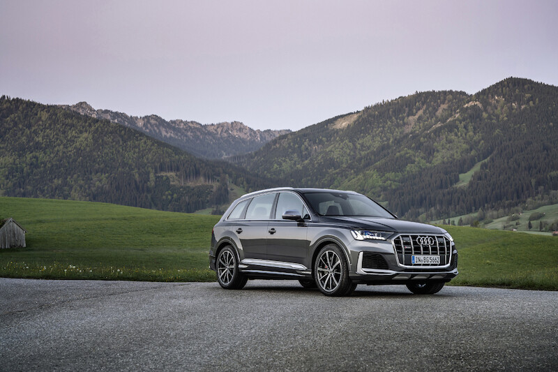 Najwyższa wydajność: Audi SQ7 i Audi SQ8 z silnikiem V8 TFSI