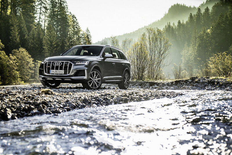 Najwyższa wydajność: Audi SQ7 i Audi SQ8 z silnikiem V8 TFSI
