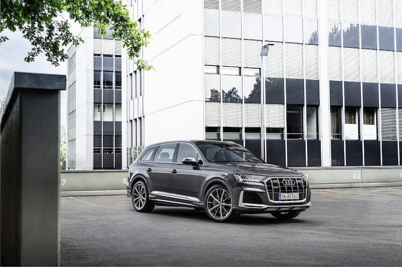 Najwyższa wydajność: Audi SQ7 i Audi SQ8 z silnikiem V8 TFSI