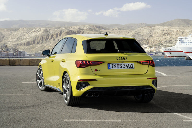Więcej dynamiki, więcej mocy, więcej przyjemności z jazdy: Audi S3 Sportback i Audi S3 Limousine