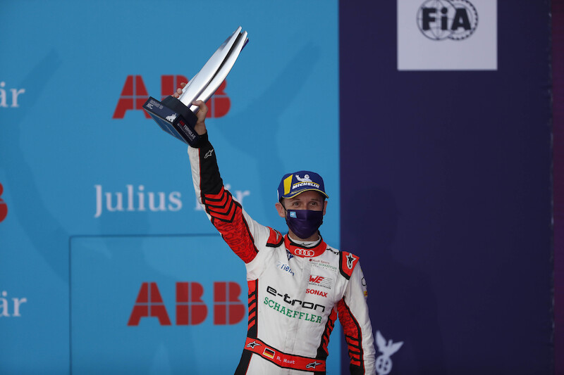 Pierwsze podium René Rasta w wyścigu Formuły E