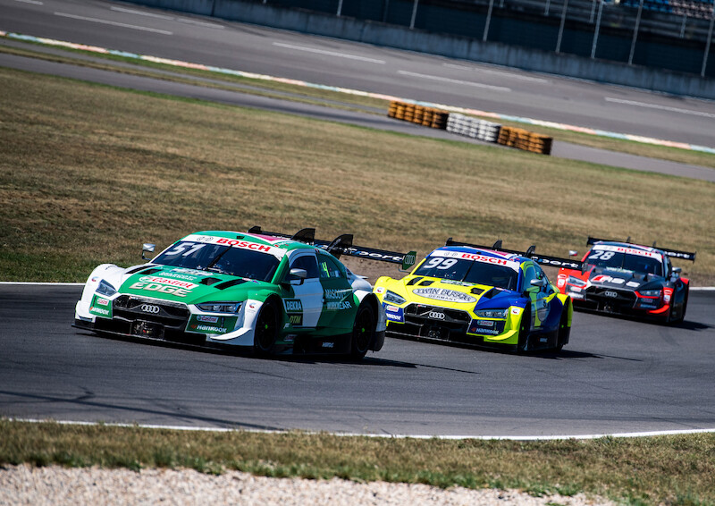 Kierowcy Audi zwyciężają w wyścigach DTM: w sobotę wygrywa Nico Müller, w niedzielę René Rast