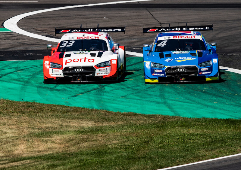 Kierowcy Audi zwyciężają w wyścigach DTM: w sobotę wygrywa Nico Müller, w niedzielę René Rast