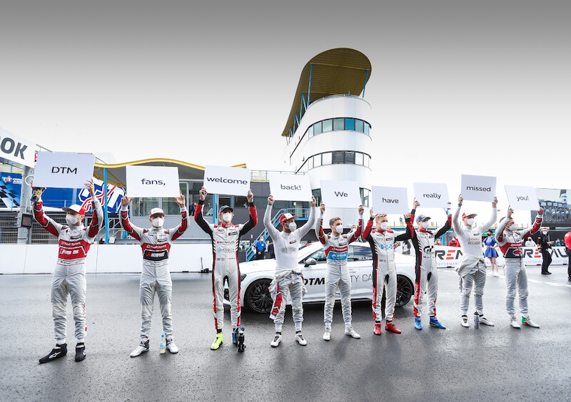 Radość Audi po wyścigach DTM w Assen: Robin Frijns zwycięża w sobotę, w niedzielę dwa miejsca na podium dla zawodników czterech pierścieni