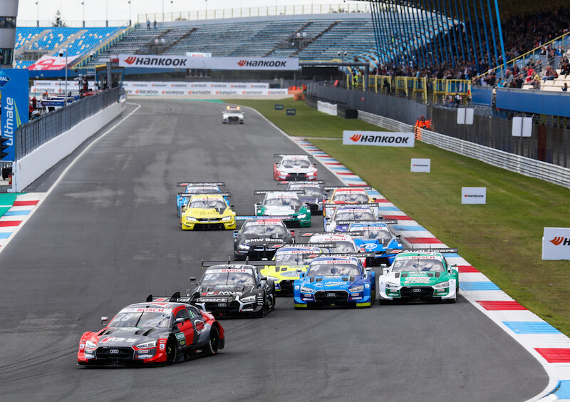 Radość Audi po wyścigach DTM w Assen: Robin Frijns zwycięża w sobotę, w niedzielę dwa miejsca na podium dla zawodników czterech pierścieni