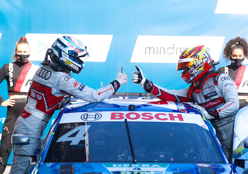 Weekend DTM na Nürburgring należał do Audi: w sobotę zwyciężył Nico Müller, a w niedzielę Robin Frijns