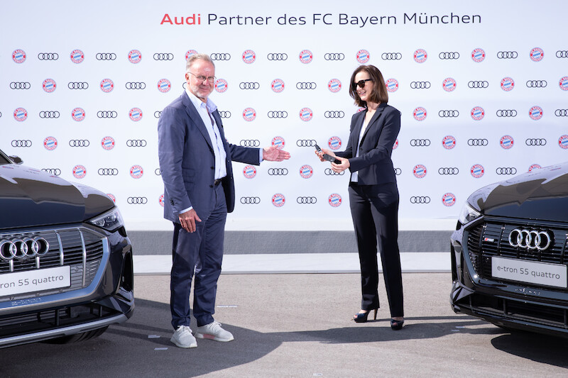 Audi zelektryfikowało FC Bayern Monachium