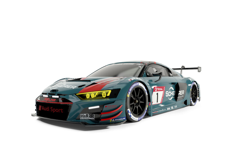 Dwanaście samochodów wyścigowych Audi Sport podczas najważniejszego wydarzenia sezonu na Nürburgring