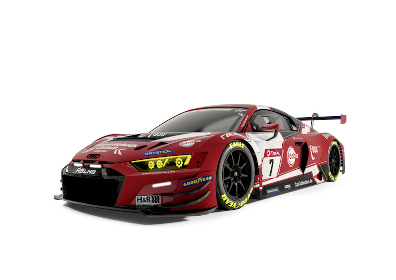 Dwanaście samochodów wyścigowych Audi Sport podczas najważniejszego wydarzenia sezonu na Nürburgring