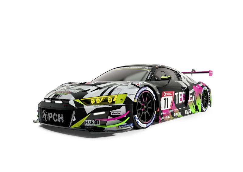 Dwanaście samochodów wyścigowych Audi Sport podczas najważniejszego wydarzenia sezonu na Nürburgring