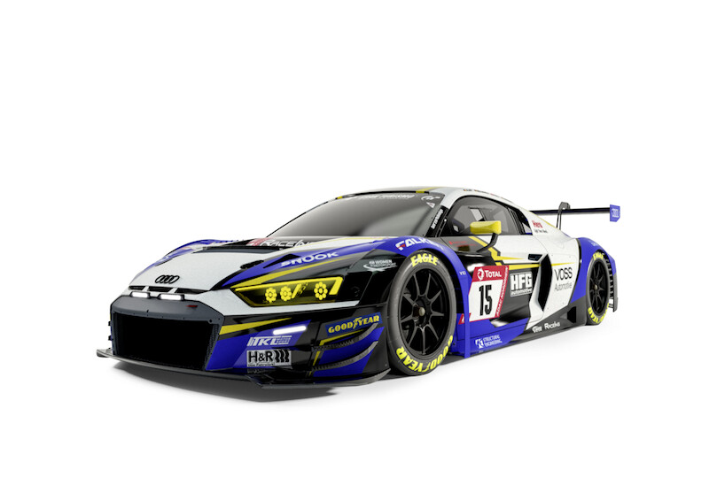 Dwanaście samochodów wyścigowych Audi Sport podczas najważniejszego wydarzenia sezonu na Nürburgring