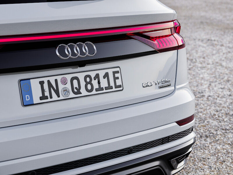 Hybryda typu plug-in uwieńczeniem linii produktowej Q8: Audi Q8 TFSI e quattro