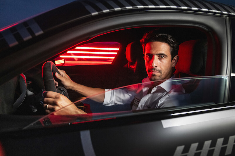 Moment szczerości: kierowca Formuły E Lucas di Grassi testuje przedprodukcyjną wersję Audi RS e-tron GT