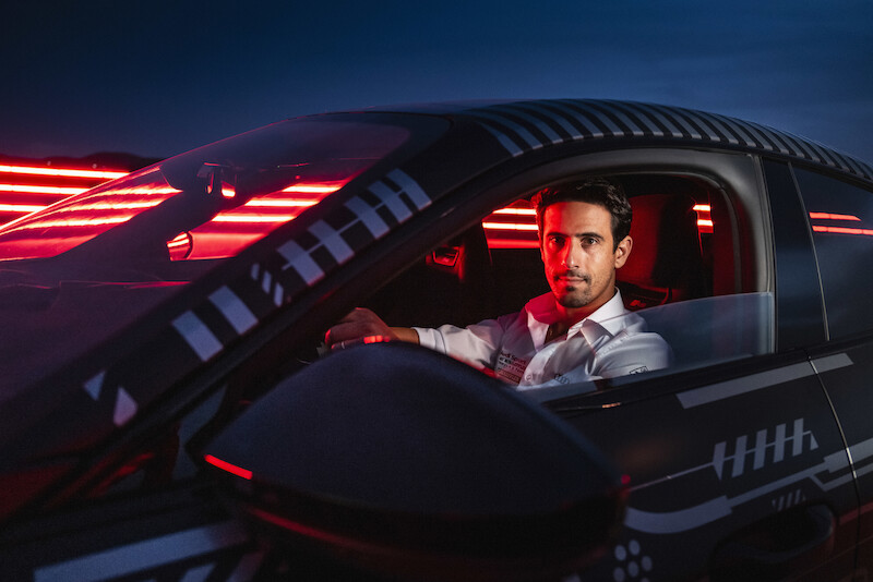 Moment szczerości: kierowca Formuły E Lucas di Grassi testuje przedprodukcyjną wersję Audi RS e-tron GT