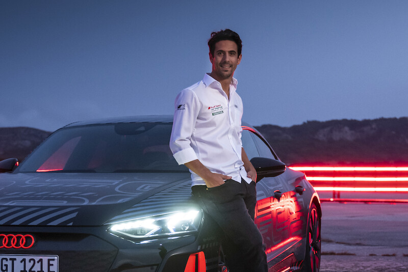 Moment szczerości: kierowca Formuły E Lucas di Grassi testuje przedprodukcyjną wersję Audi RS e-tron GT