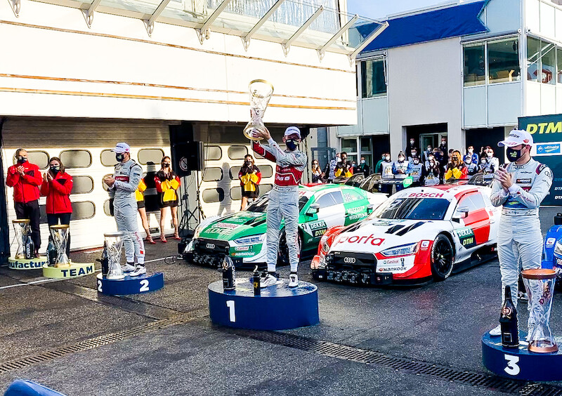 Trzy tytuły w cztery lata: kierowca Audi René Rast pisze historię DTM