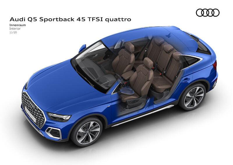 Sportowe, praktyczne i eleganckie: Audi Q5 Sportback i SQ5 Sportback TDI
