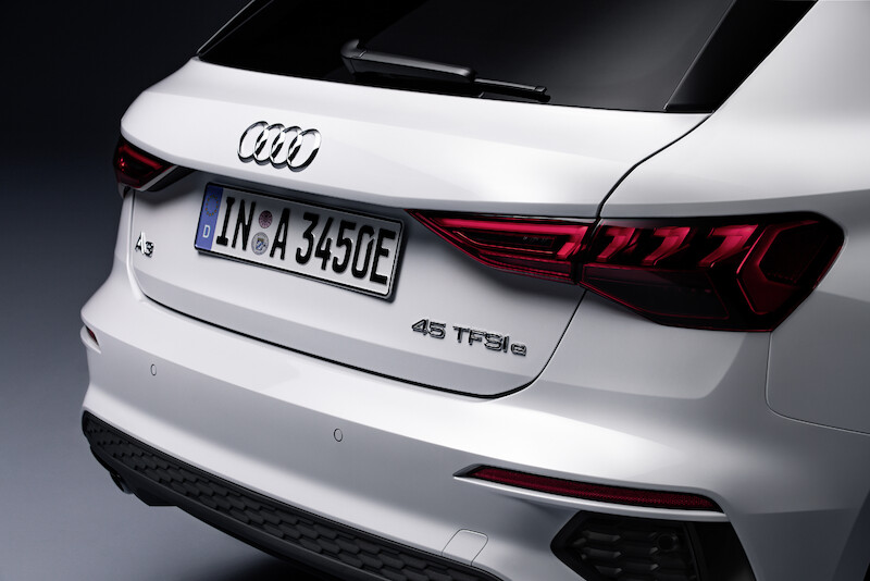 Kompaktowa hybryda o mocy systemowej 245 KM: Audi A3 Sportback 45 TFSI e