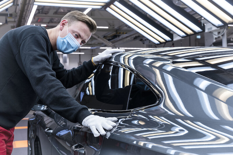 Audi e-tron GT: rozpoczęcie neutralnej pod względem emisji CO2 produkcji modelu w Böllinger Höfe