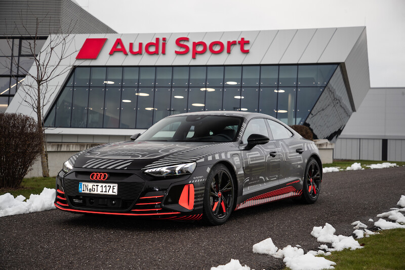 Audi e-tron GT: rozpoczęcie neutralnej pod względem emisji CO2 produkcji modelu w Böllinger Höfe