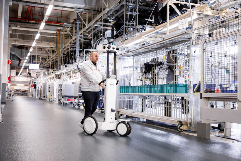 Rzeczywistość wirtualna i trójwymiarowe skany: cyfrowo planowana produkcja Audi e-tron GT