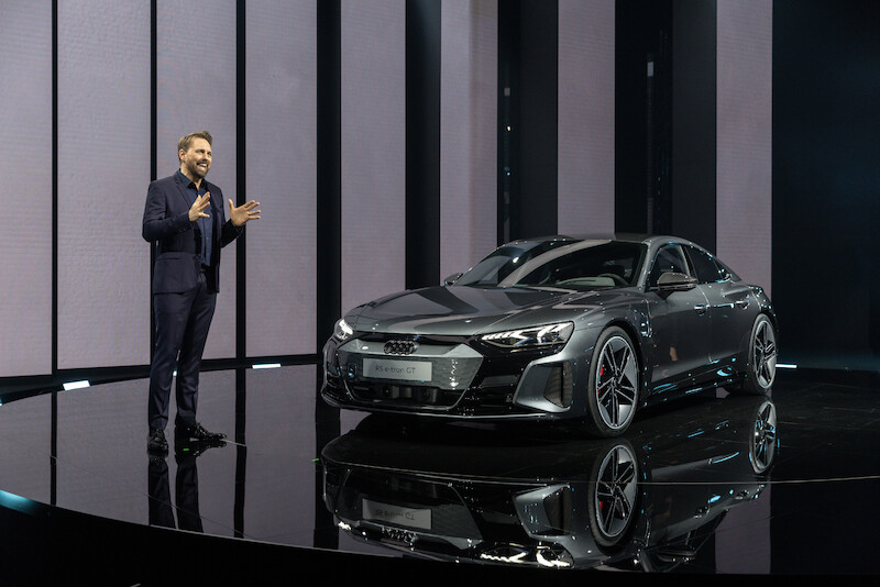 Dynamiczna i najwyższego kalibru: światowa premiera online modelu Audi e-tron GT