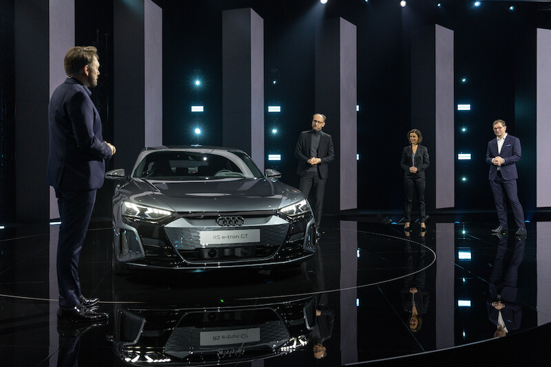 Dynamiczna i najwyższego kalibru: światowa premiera online modelu Audi e-tron GT