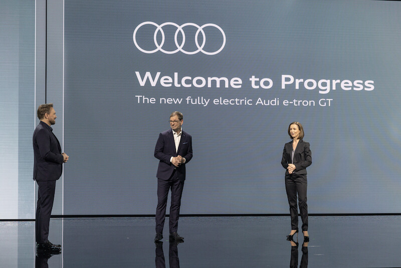 Dynamiczna i najwyższego kalibru: światowa premiera online modelu Audi e-tron GT