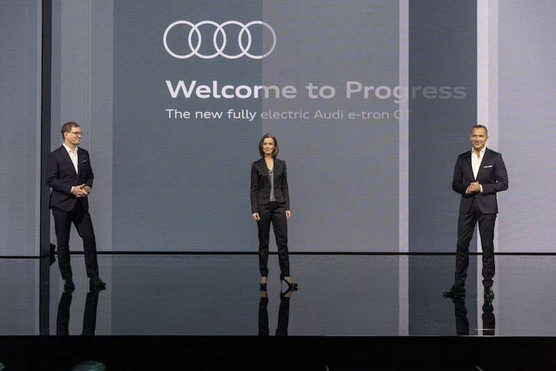 Dynamiczna i najwyższego kalibru: światowa premiera online modelu Audi e-tron GT