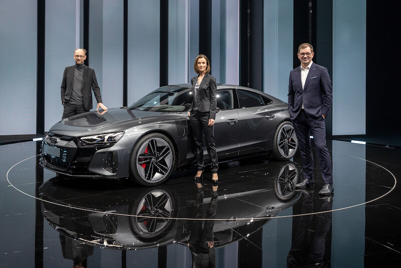 Dynamiczna i najwyższego kalibru: światowa premiera online modelu Audi e-tron GT