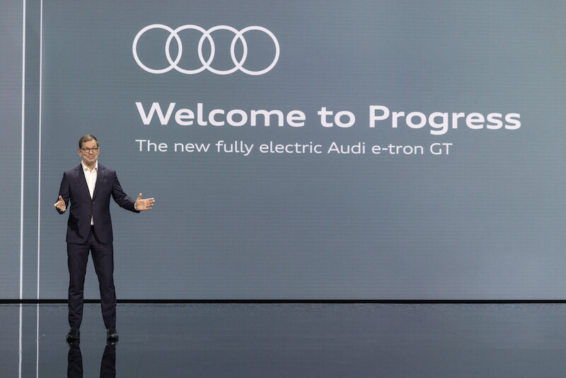 Dynamiczna i najwyższego kalibru: światowa premiera online modelu Audi e-tron GT