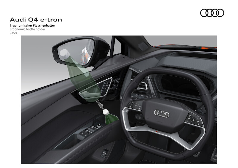 Nowy wymiar mobilności elektrycznej: Audi Q4 e-tron wyznacza standardy w zakresie wnętrza i systemów obsługi