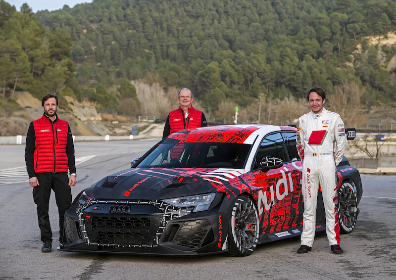 Doskonalenie nowego Audi RS 3 LMS