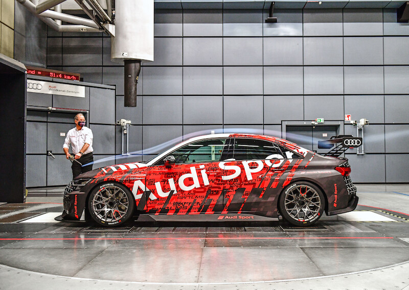 Doskonalenie nowego Audi RS 3 LMS