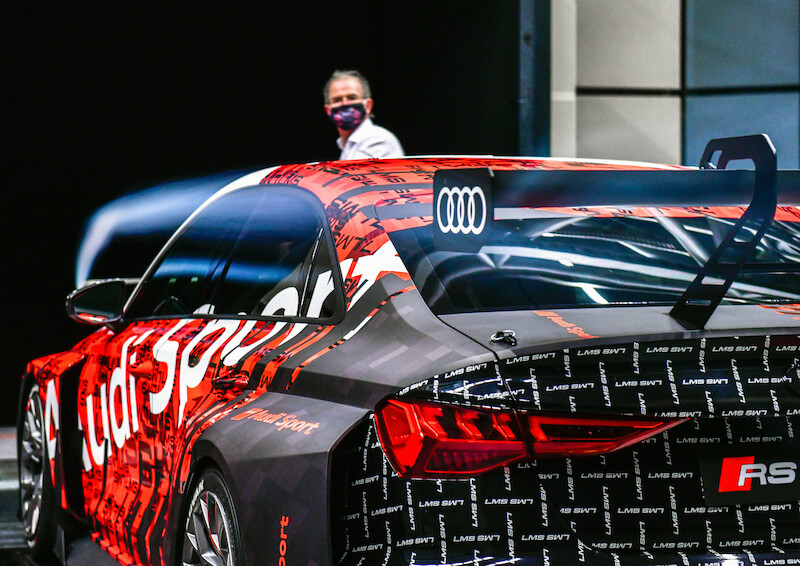 Doskonalenie nowego Audi RS 3 LMS